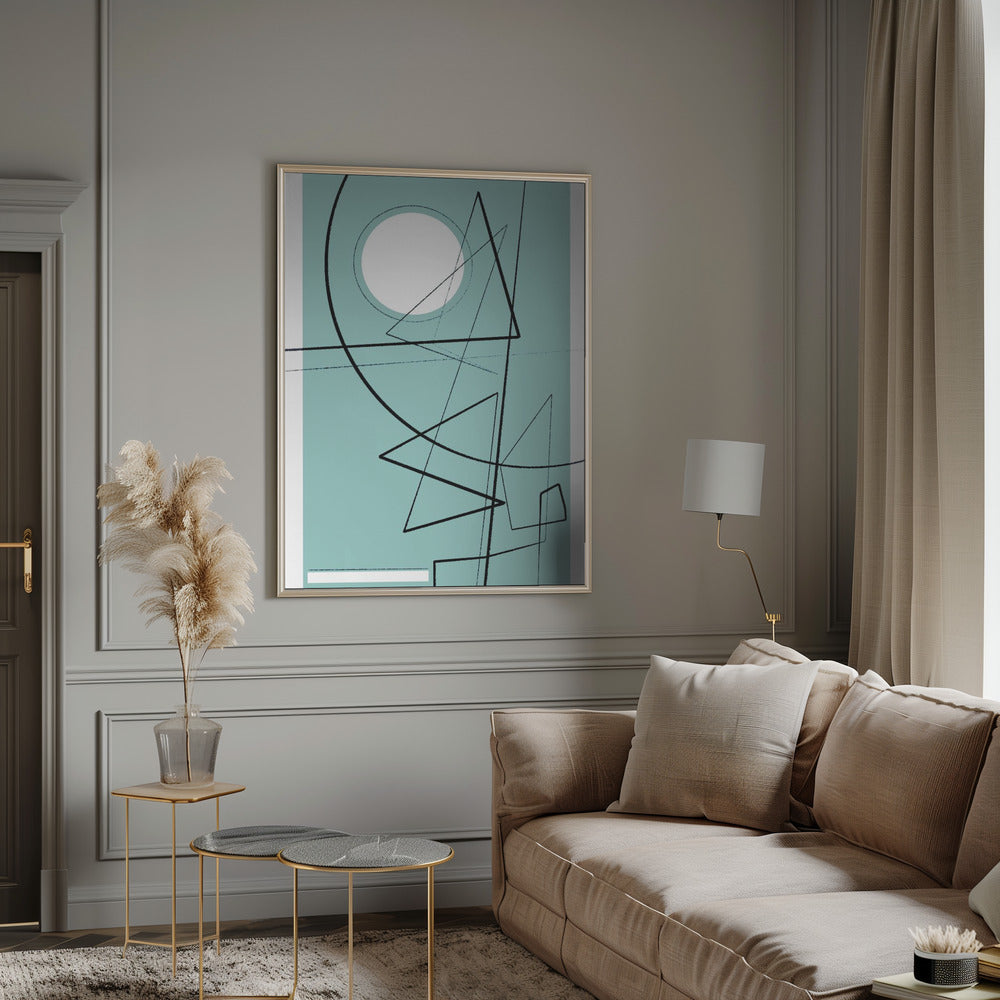 Angular Lines No 20 Poster